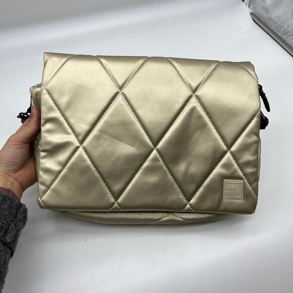 Shawn Killinger x IHKWIP Womens Crossbody Bags Champagne / Gold - Picture 1 of 16